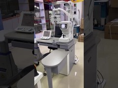 इकोनॉमिक ऑप्थेलमिक चेयर यूनिट मल्टीफ़ंक्शनल कॉम्बिनेशन टेबल चेयर यूनिट GD7511