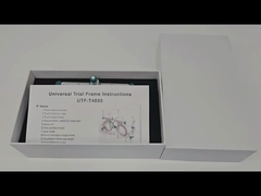 नेत्र संबंधी ऑप्टिकल टाइटेनियम यूनिवर्सल ट्रायल फ्रेम एडजस्टेबल